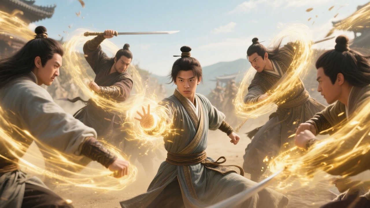 廢材小夥竟覺醒神力，碾壓圍攻他的四大高手，逆襲封神！