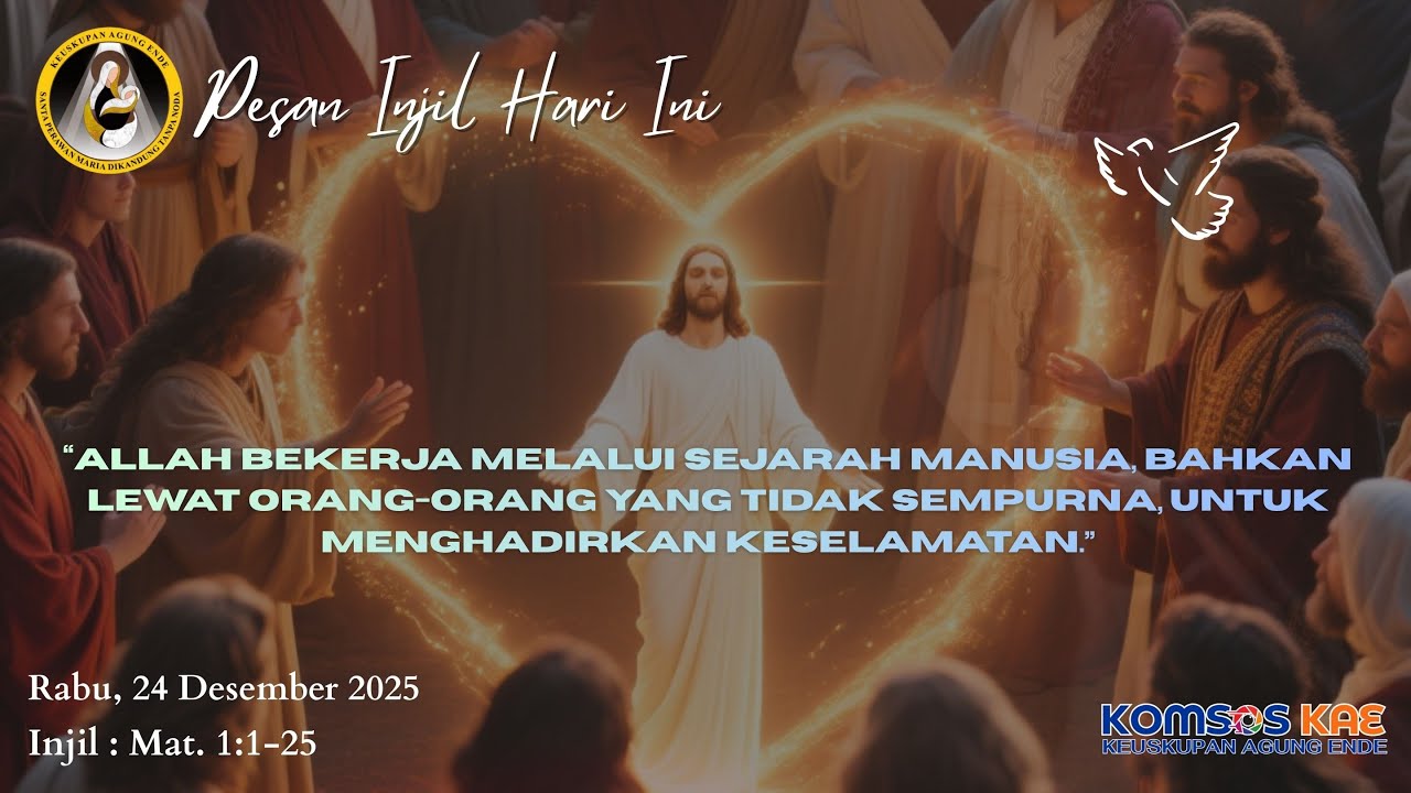 Allah Bekerja Melalui Sejarah Manusia Bahkan Lewat Orang-Orang Yang Tidak Sempurna..........