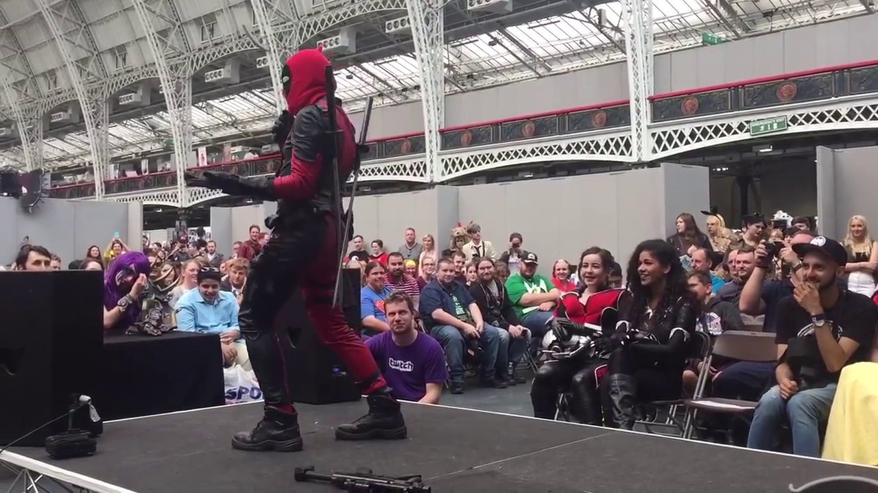 Deadpool sings careless whisper.