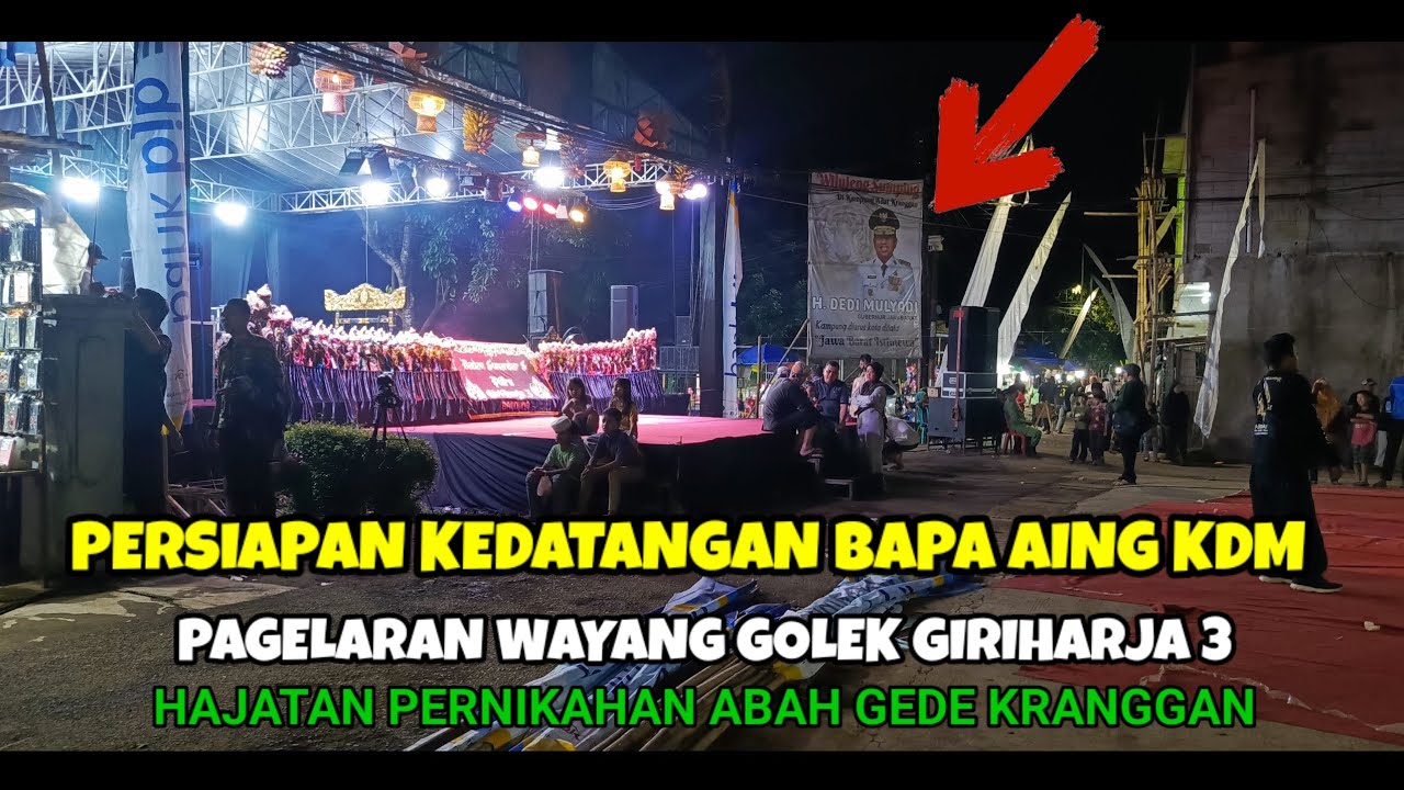 GIRI HARJA 3❗ Nikahan Abah Gede Kranggan.. KDM TEPATI JANJI HADIR DI ACARA ABAH GEDE 