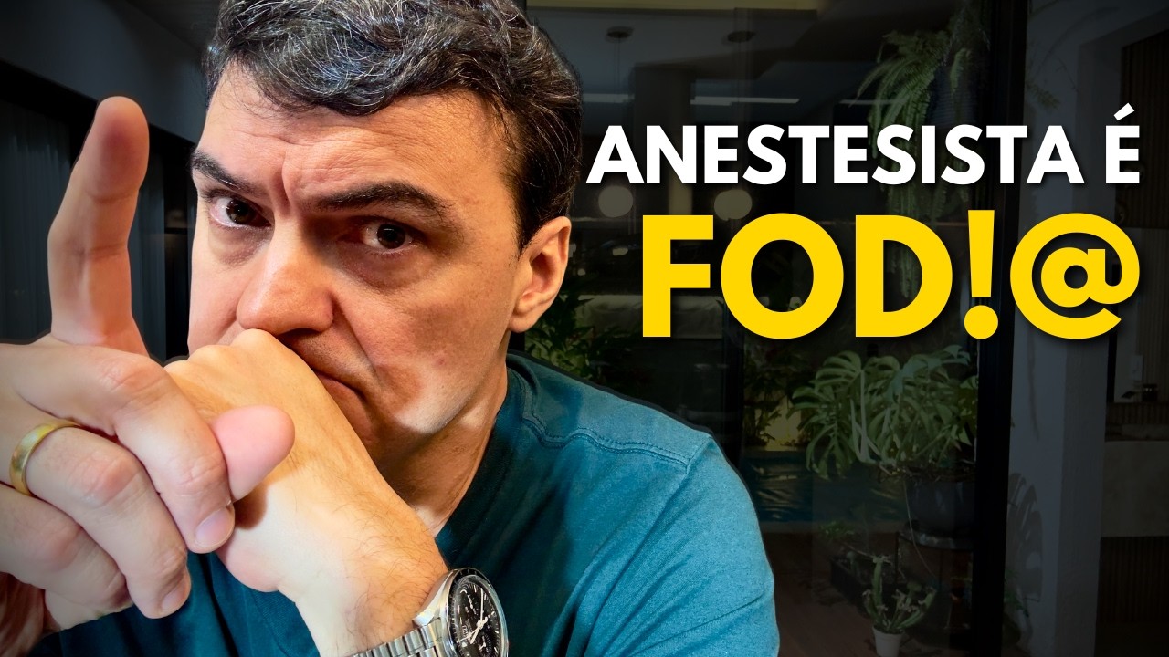Anestesia é uma especialidade subestimada. Entenda.