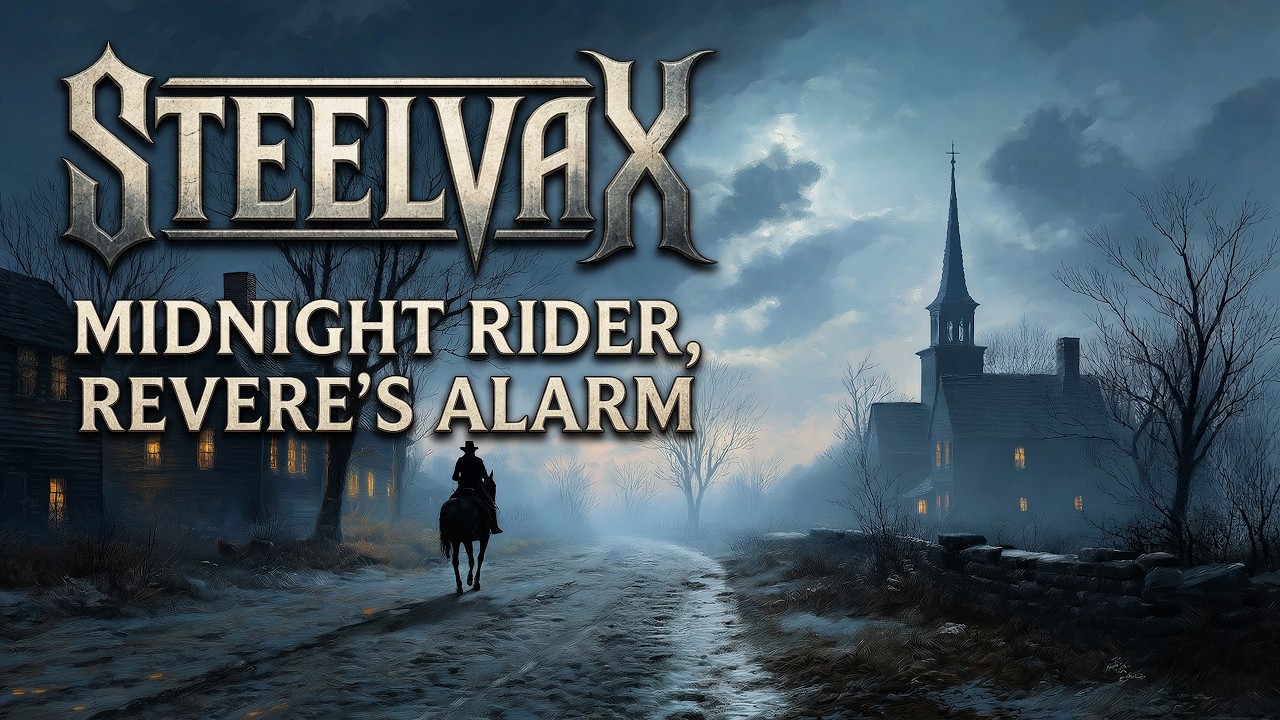 ⚔️ STEELVAX - Midnight Rider, Revere’s Alarm 🤘