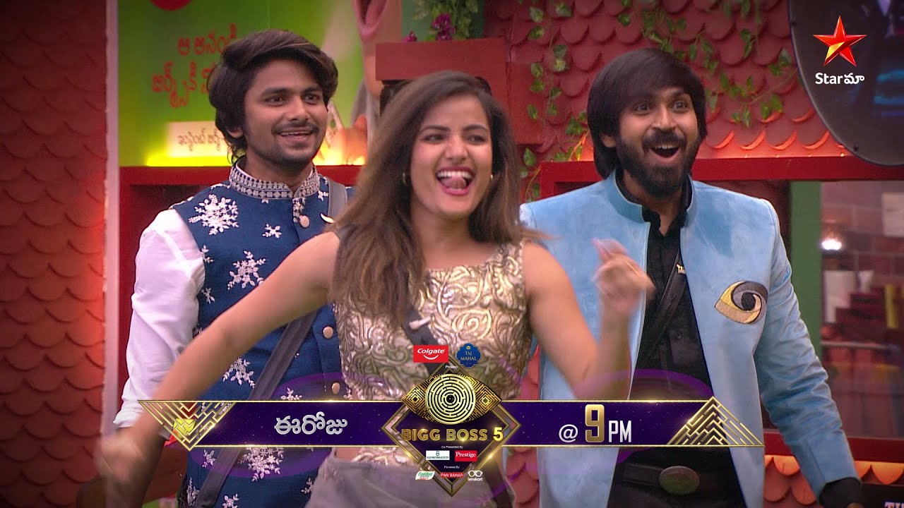 Let the fun begin...Paatalu ento kanukuntara chuddam #BiggBossTelugu5 today @ 9 PM on #StarMaa