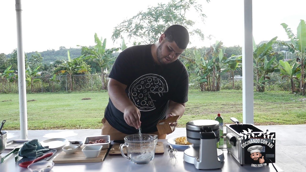 Cocinando Con Abi - Pumpkin Waffle & Beer Batter