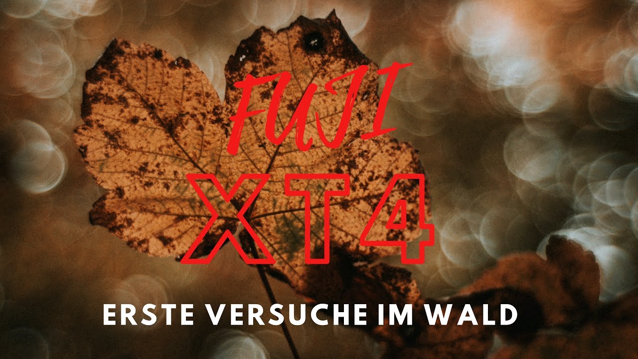 Der erste Versuch mit der Fuji XT 4 VLOG