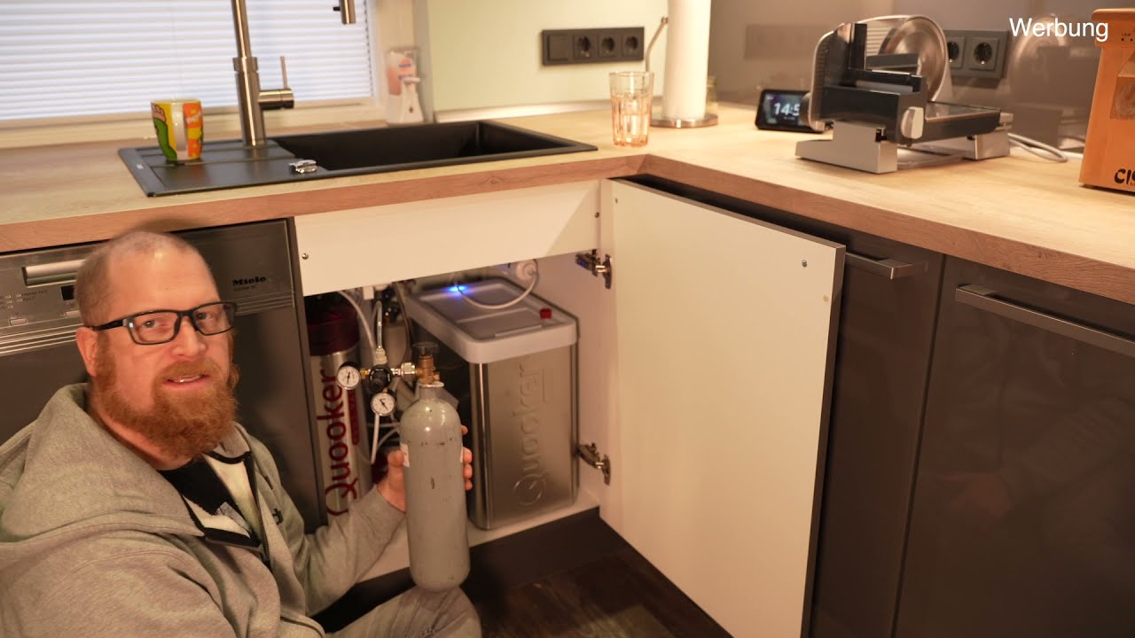 Quooker umrüsten (auf große CO2 Flasche)