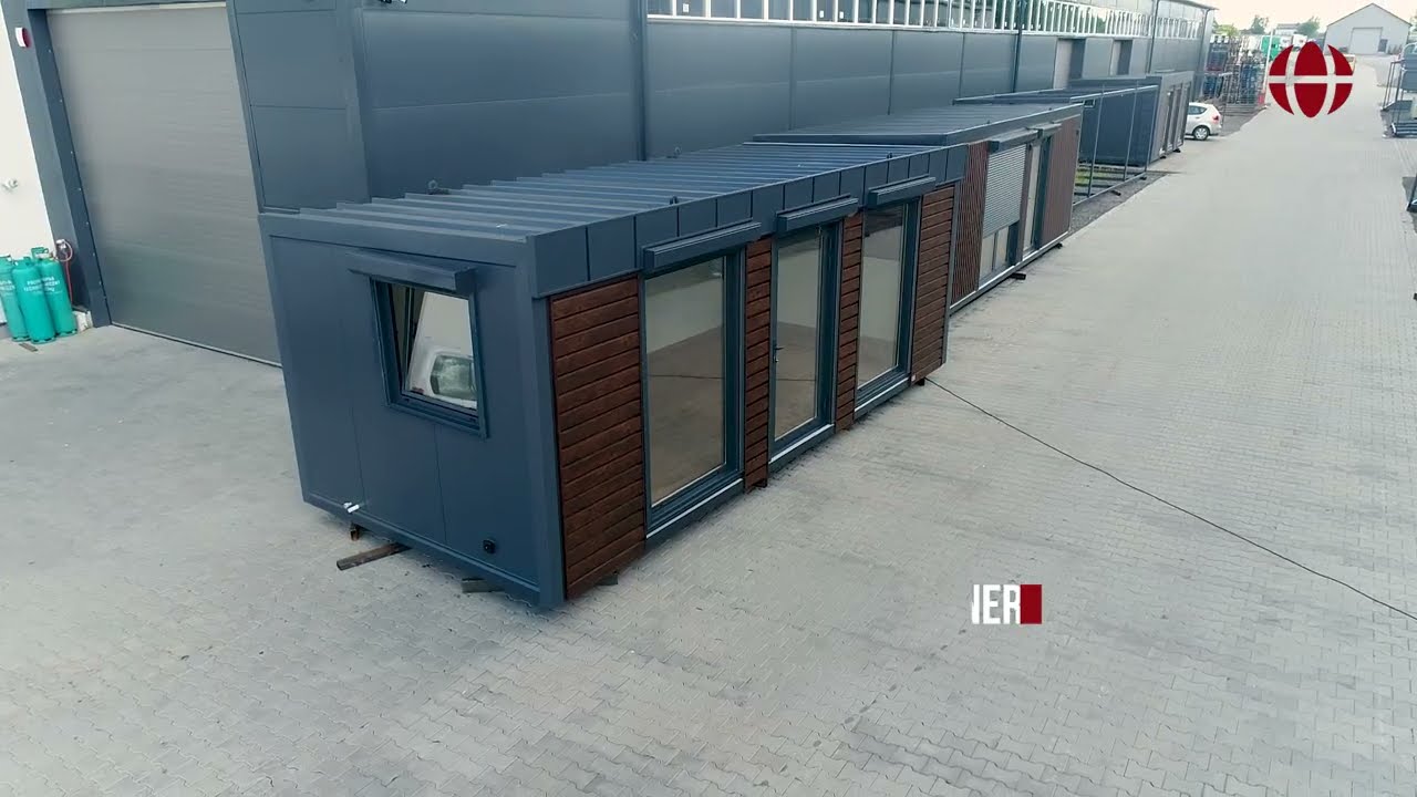 Kontener biurowy pawilon usługowy 7x3 - Producent kontener&oacute;w z płyty Global Home Containers