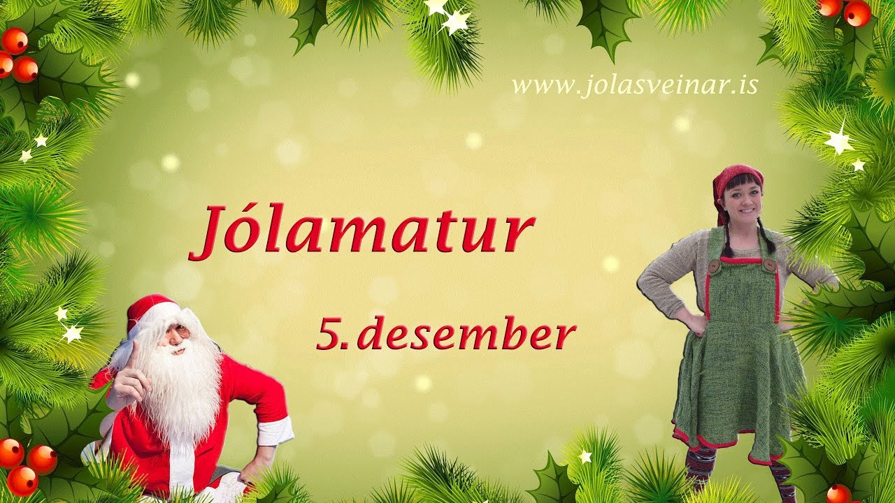 5. desember 2016 - Jóladagatal Hurðaskellis og Skjóðu - jólamatur