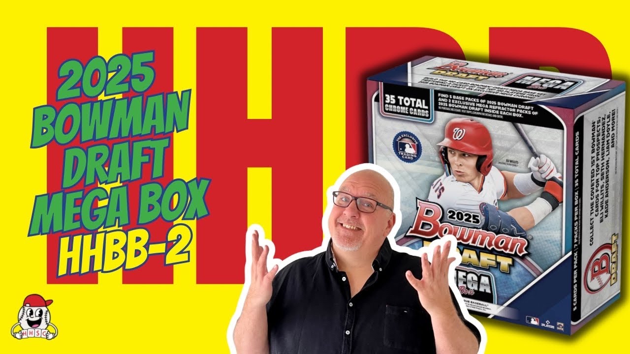 ⚾Мегабокс Bowman Draft 2025 ⚾Счастливого перерыва для любителей хобби 2026-2⚾