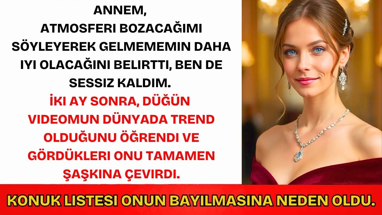 Ailem Beni Kız Kardeşimin Düğününden Dışladı; Davetli Listem Dünyaya Yayıldı...