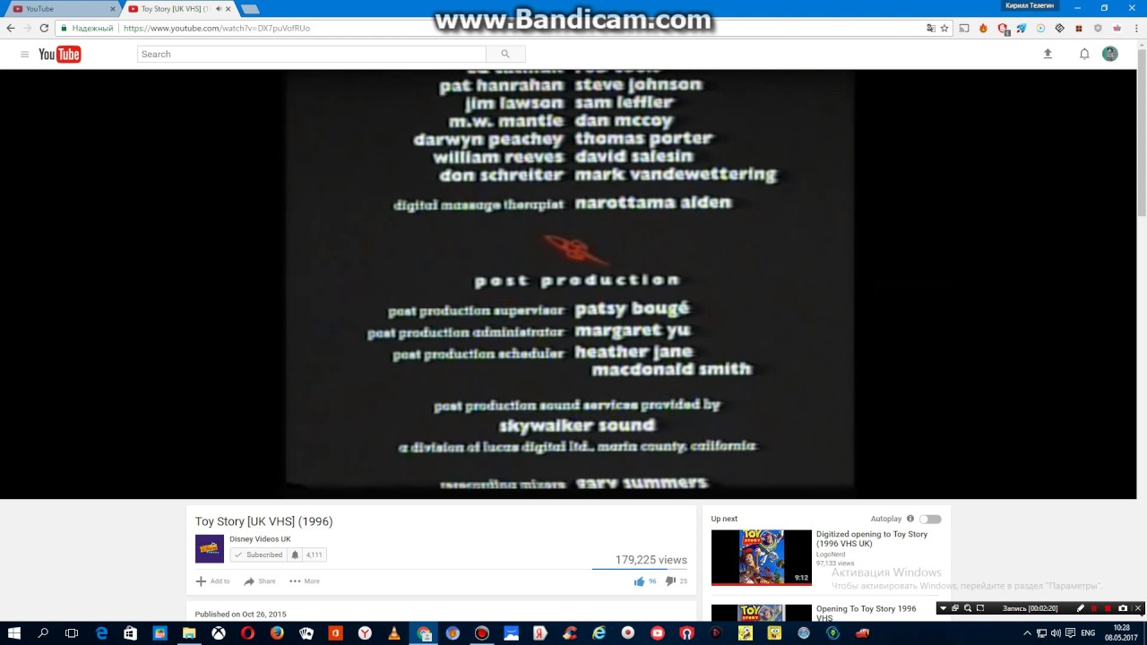 Disney's Toy Story - Closing Credits