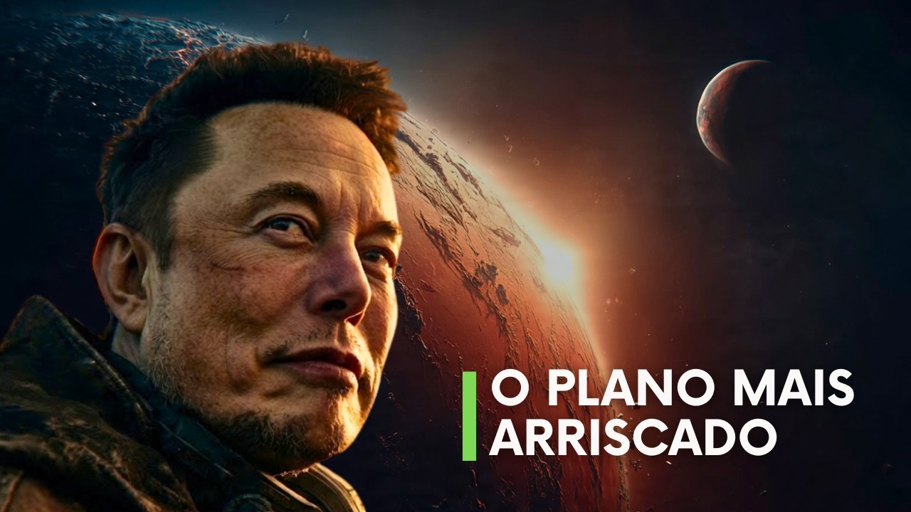 Elon Musk vê ameaças à Terra e aposta em plano ousado