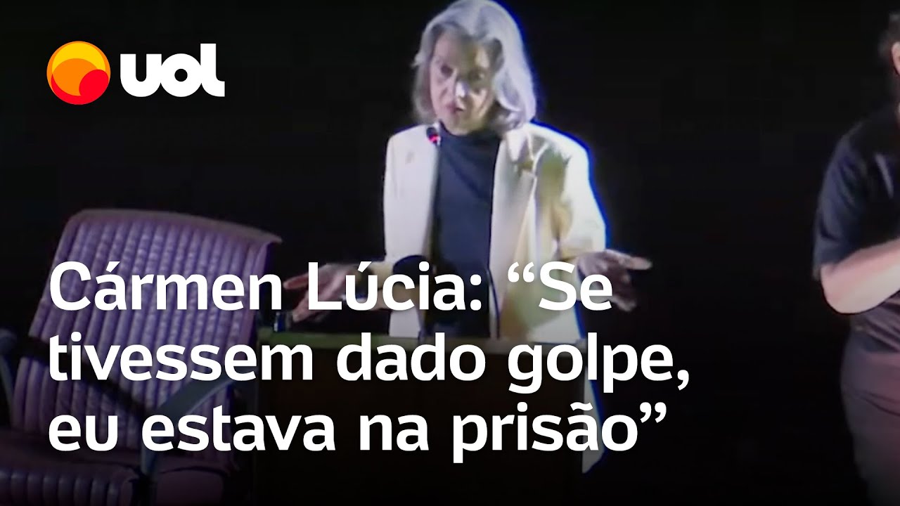 C&aacute;rmen L&uacute;cia: 'Se tivessem dado golpe, eu estava na pris&atilde;o, e n&atilde;o julgando, vamos combinar'