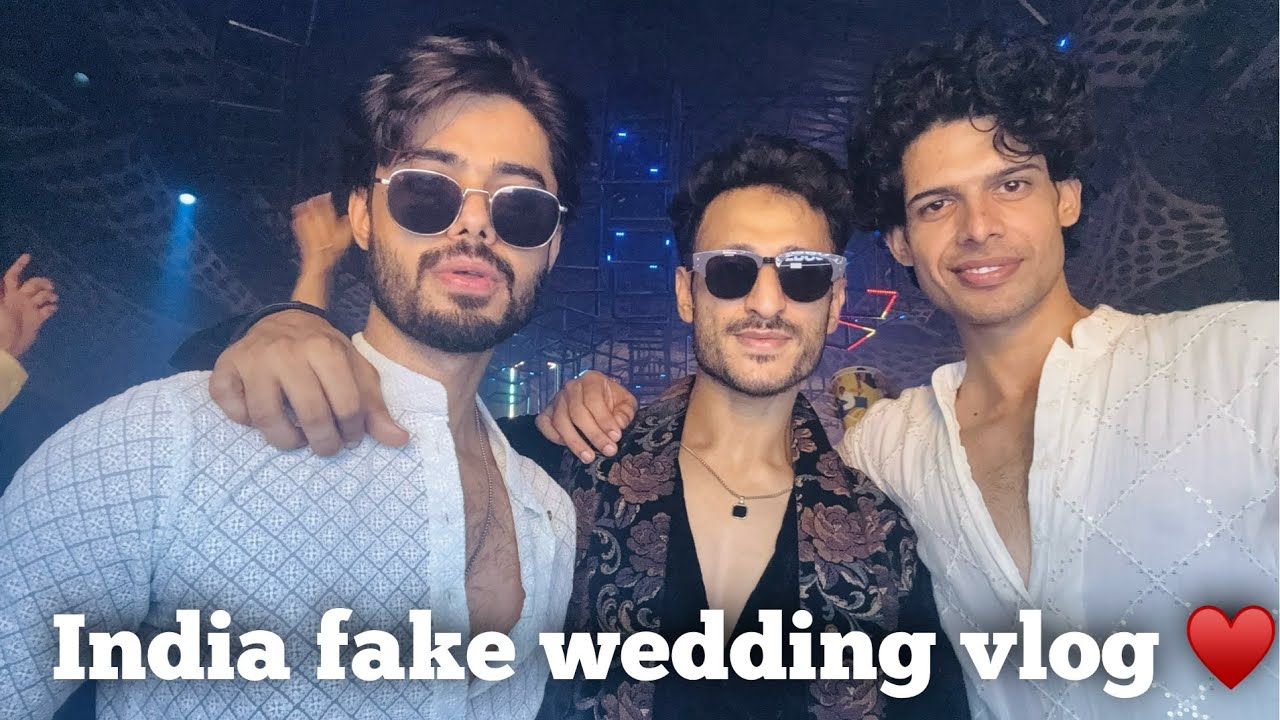 INDIA FAKE WEDDING VLOG 🎉