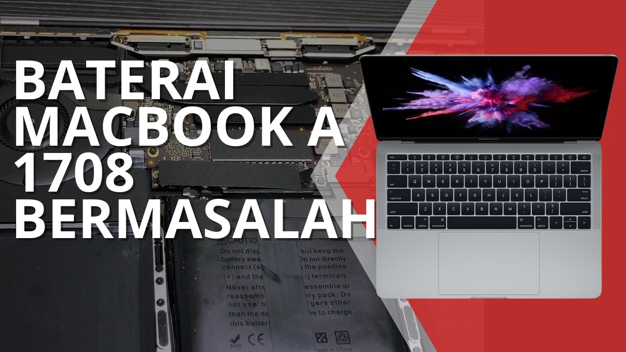 PERGANTIAN BATERAI MACBOOK MASALAHNYA NYALA KALO SAMBIL DI CAS