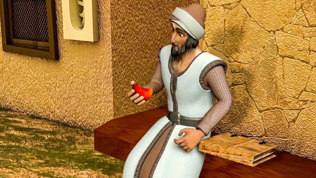 تفـاحـه كـانـت سببـا فـى زواجـه مـن اجمـل النسـاء ✨