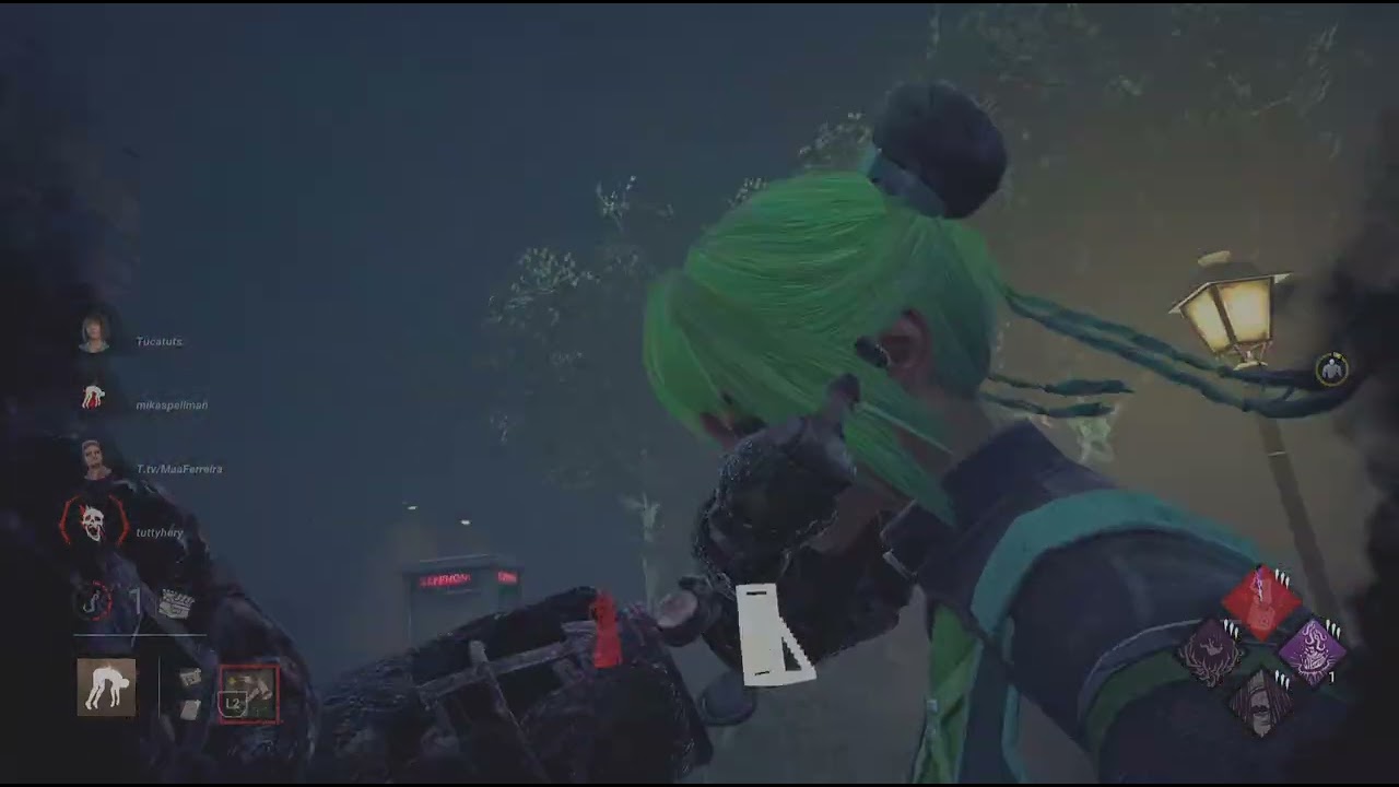 Dead by Daylight Partida con Springtrap prestigio 100 partida complicada