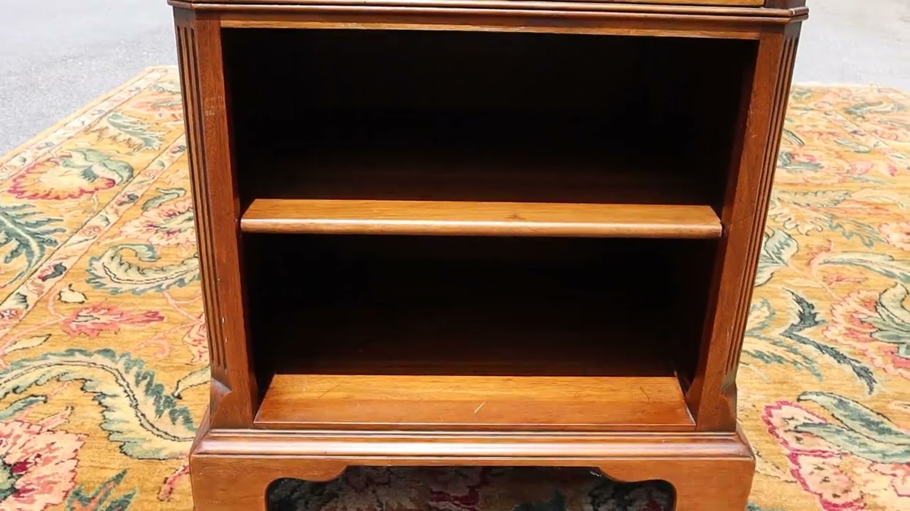 Genuine Walnut Nightstand by Davis Cabinet Company