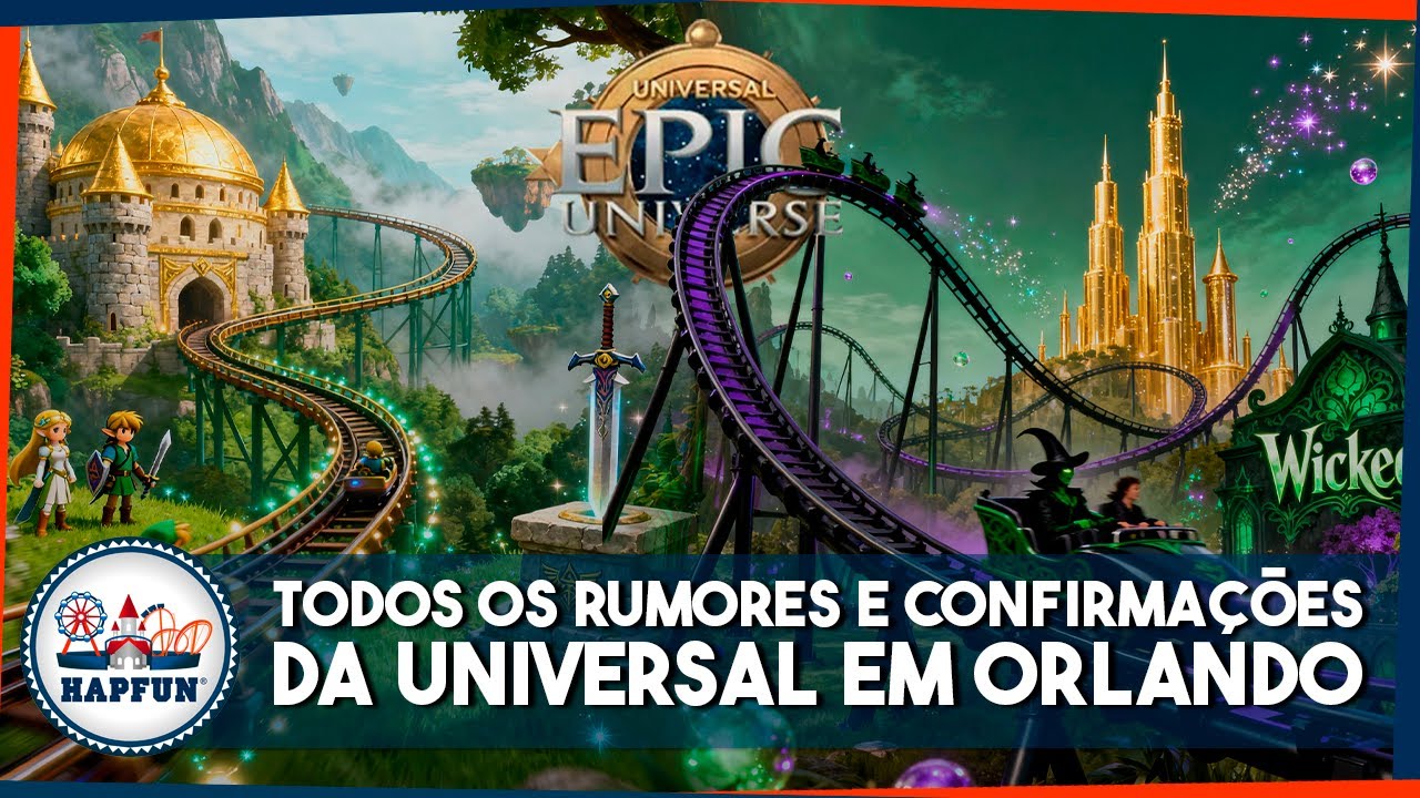 Nova área no EPIC, Nova montanha-russa pra Universal Studios e todos os rumores | HAPFUN