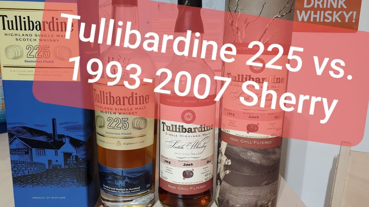 #вискипанорама #виски #tullibardine Виски обзор 196, Tullibardine 225 vs. 1993