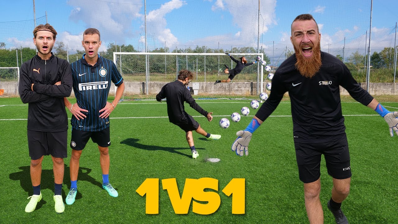 🧤 Ho SFIDATO PATACCHINI e ZWJACKSON ad una SFIDA ai RIGORI! QUANTI NE PARO?