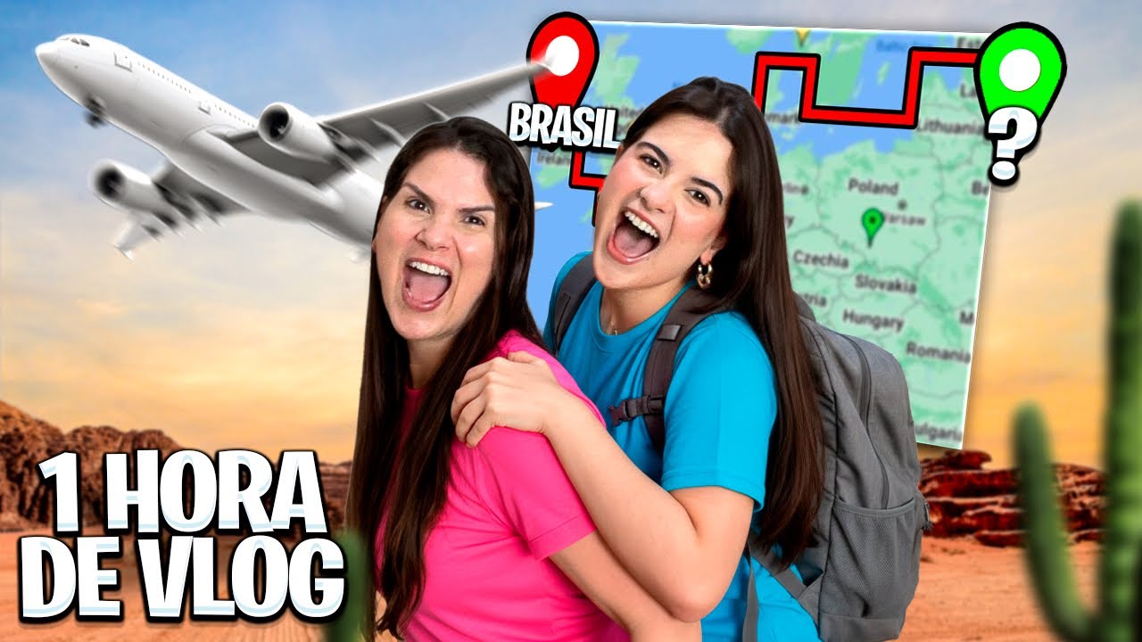 VIAJAMOS PARA OUTRO PA&Iacute;S POR 120 HORAS! 