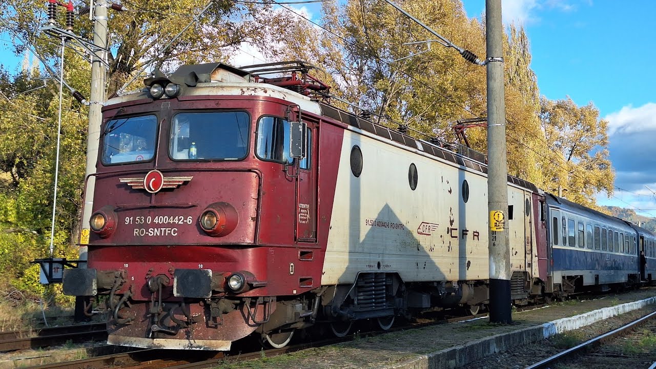 Activitate feroviara intr-o zi normala de duminica in Lunca Ilvei 19.10.2025