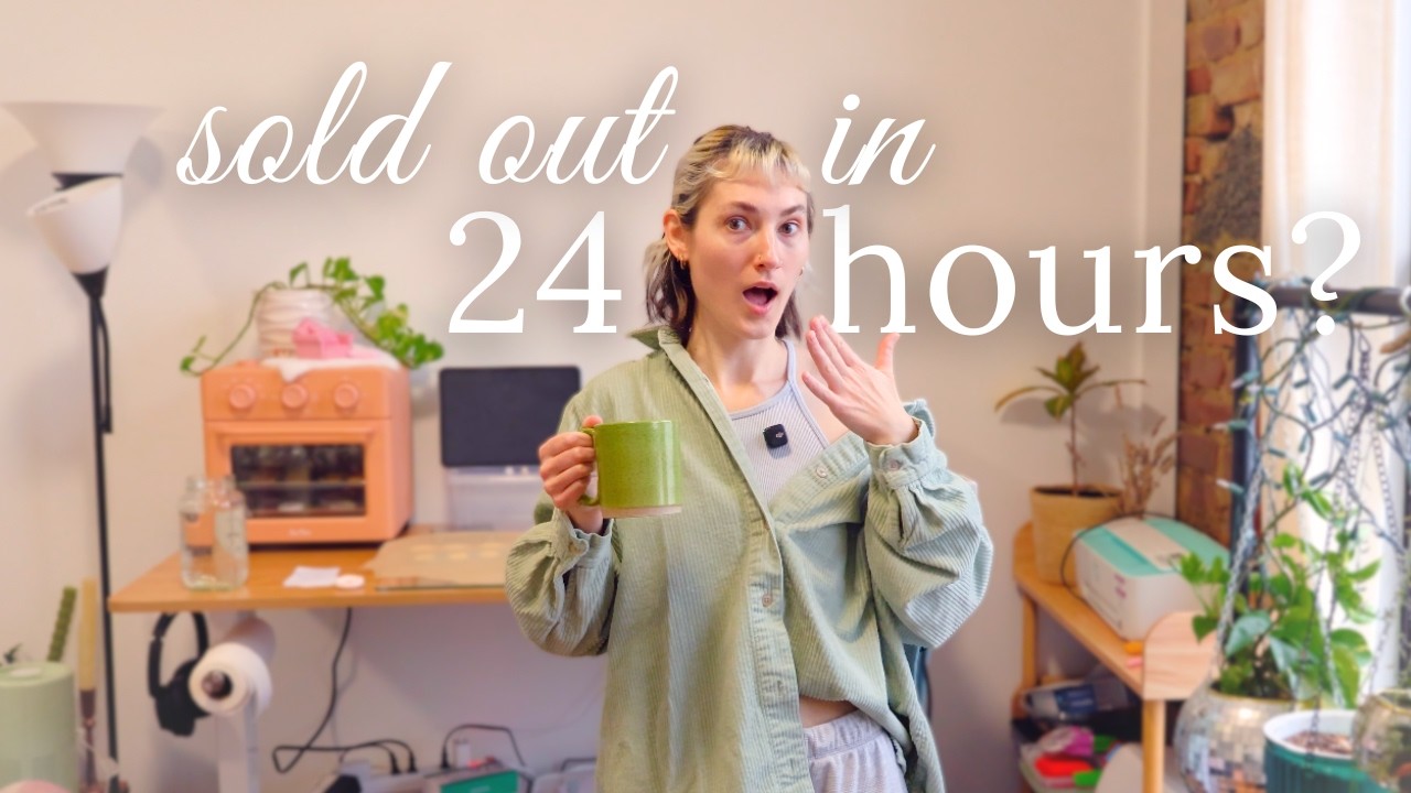 What a Shop Drop Really Looks Like ✿ Cozy Small Business Vlog