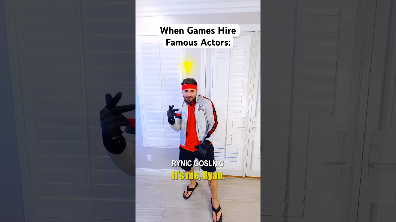 When Games Hire Famous Actors&hellip;