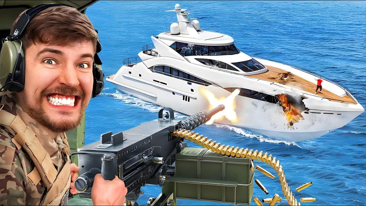 Protect The Yacht, Keep It! | MrBeast  | Beast Clips Vault