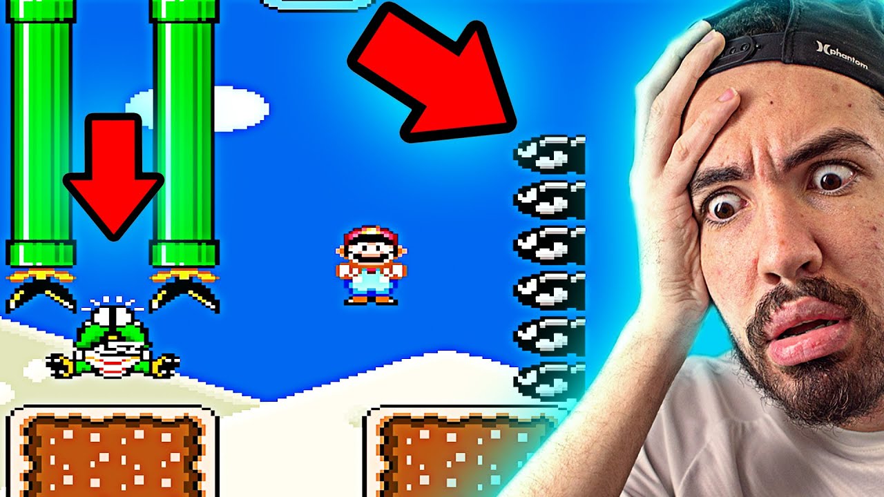 A VERSÃO IMPOSSÍVEL DE SUPER MARIO!!! (Kaizo Mario 3)