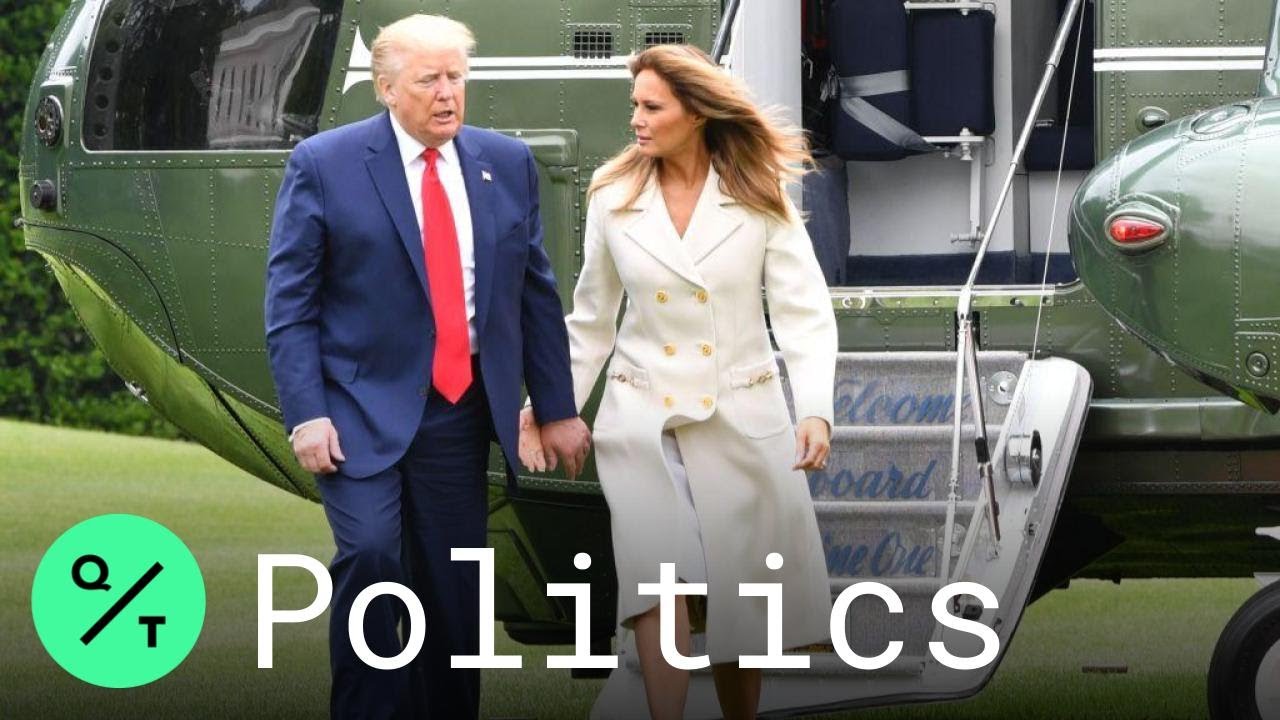 Trump Returns to the White House After Observing Memorial Day in Arlington, Baltimore