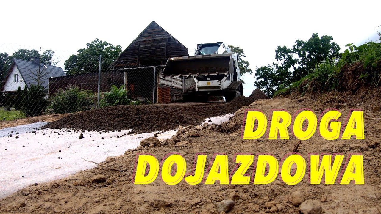 Budowa drogi dojazdowej