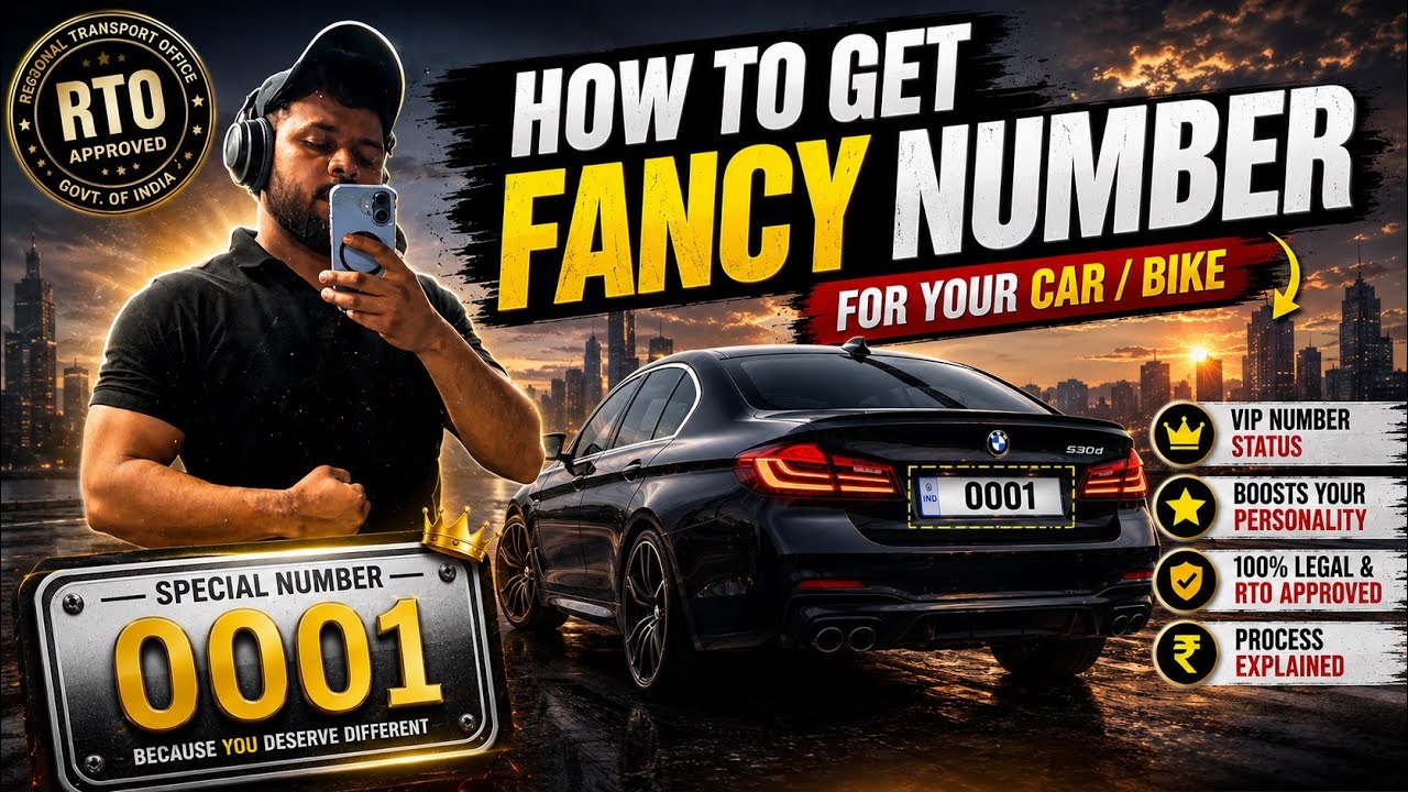 Fancy Number Kaise Lein? | VIP Vehicle Number Booking Process 2026