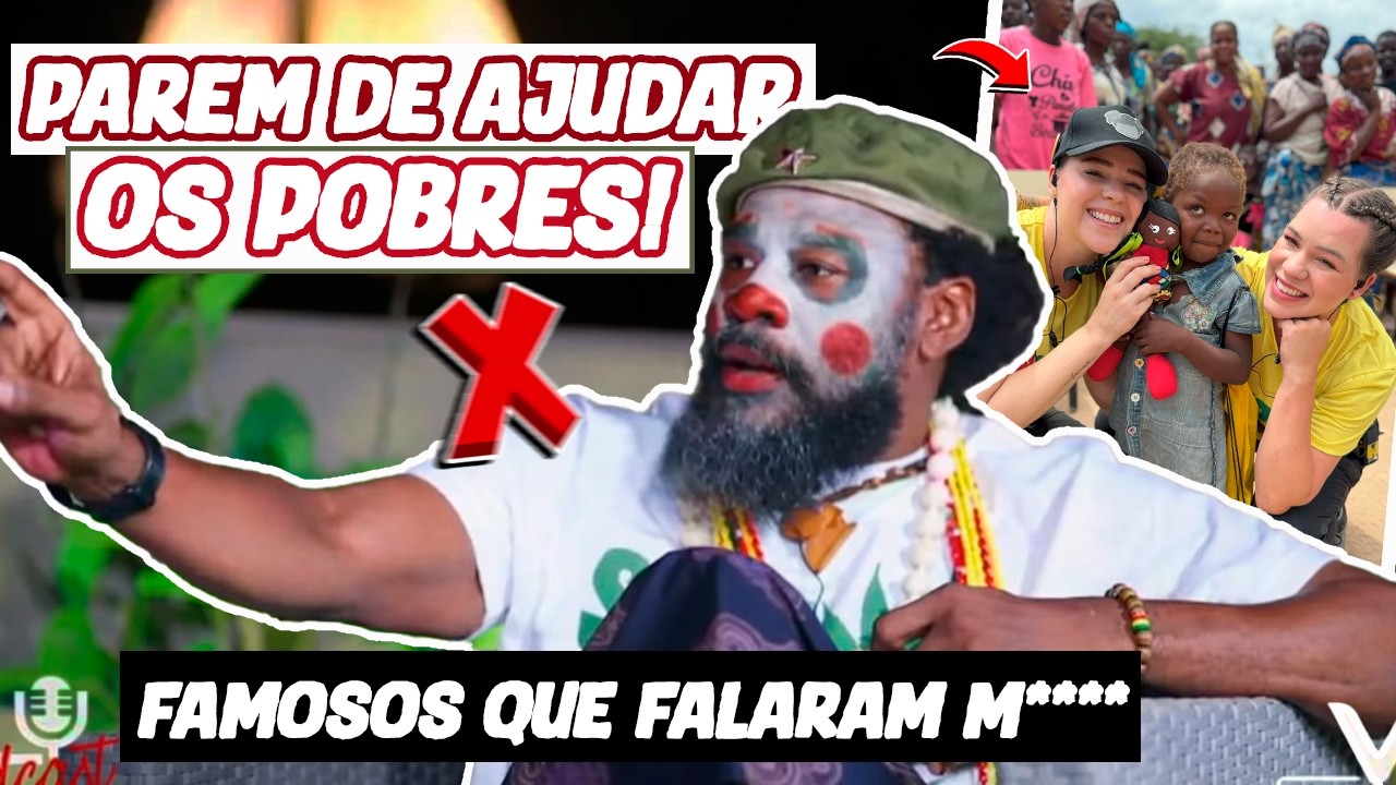 Famosos angolanos falando M3RDA