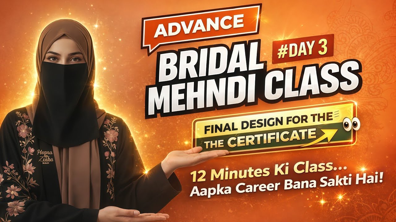 Mehndi Class 1 | Henna Classes Day 2 | Mehandi Course 1|Mehendi Design Class For Beginners