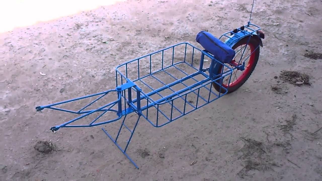 Велоприцеп.  Мой вариант исполнения.