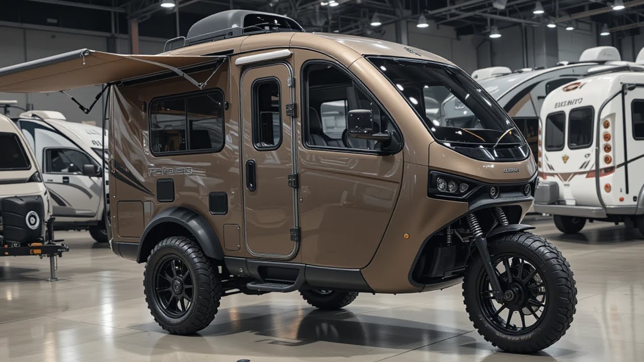 Why Pay Rent? 🔥 This 3-Wheel Camper is CHEAPER Than an Apartment!😱