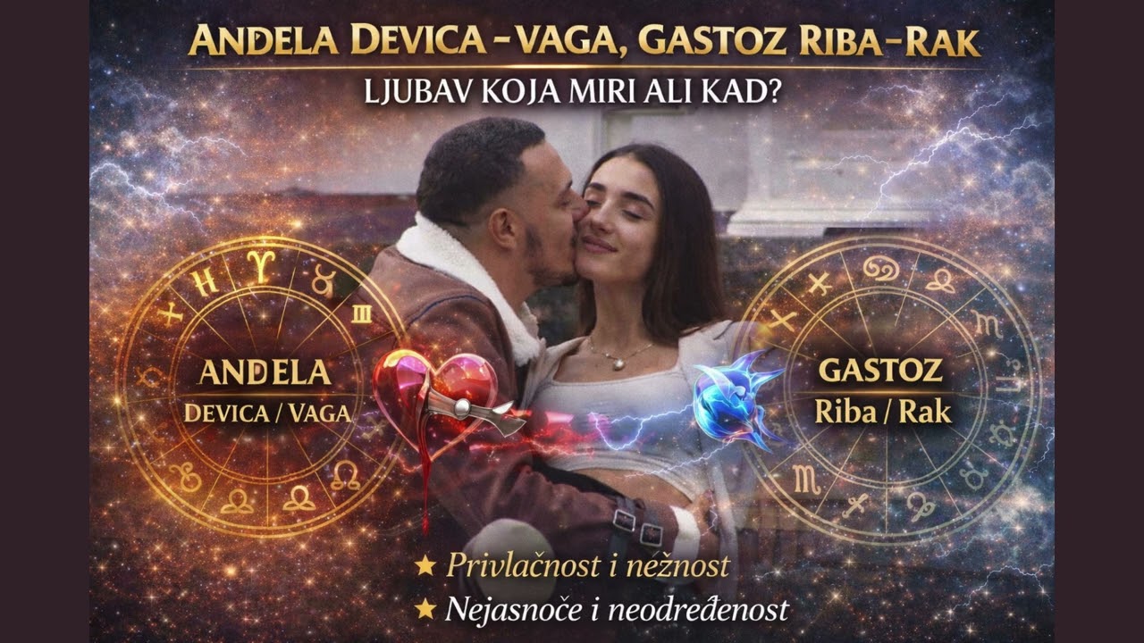 👑astronellypoerich👑ANĐELA I GASTOZ- LJUBAV KOJA MIRI ALI KAD...?!#love #new#astrology#pisces#virgo