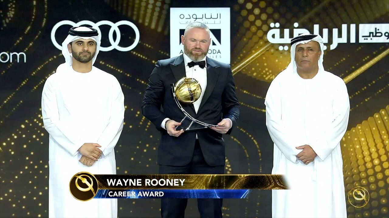 Wayne Rooney awarded Player Career Award 2022