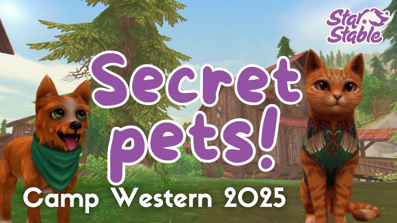 How To Get The SECRET Pets in Star Stable Online || SSO Camp Western