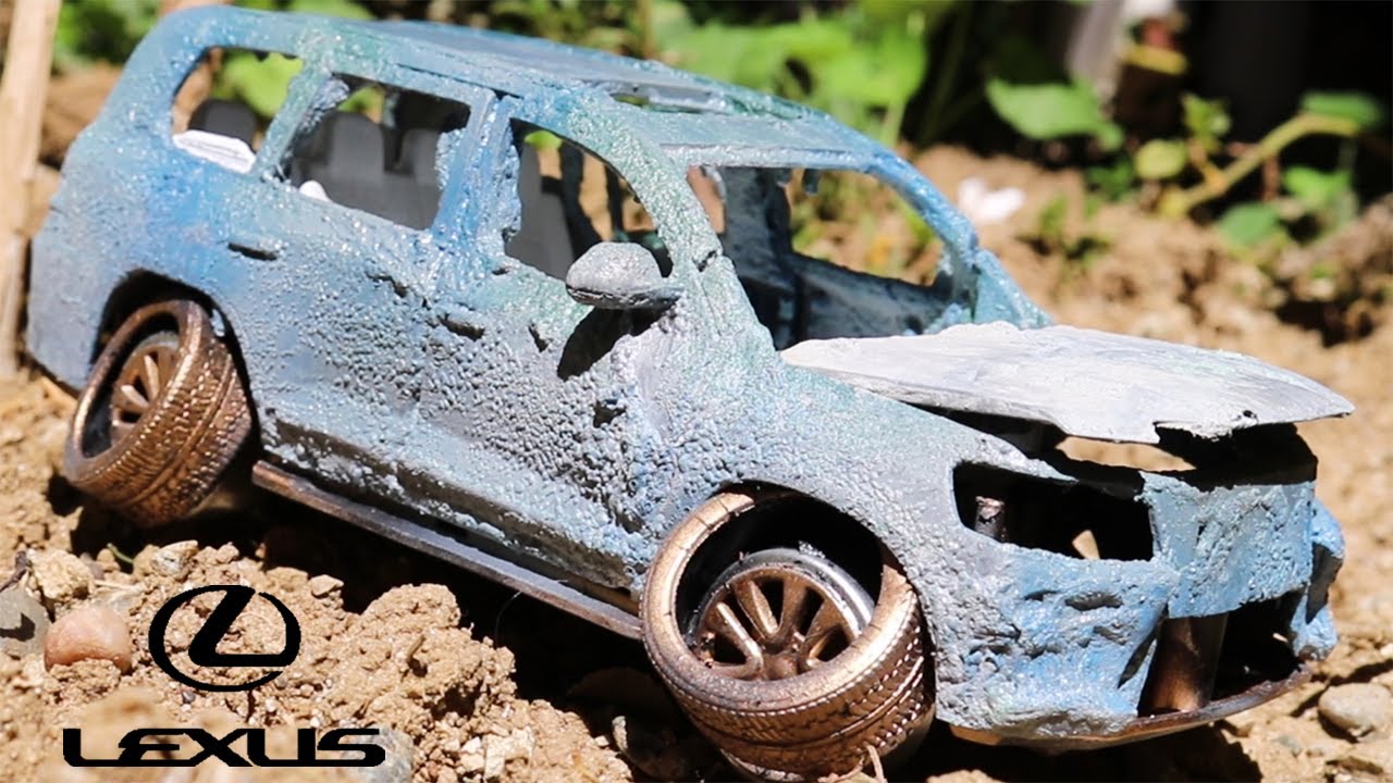 Lexus Restoration Abandoned | Restoration Lexus LX570 Car in 10 minutes | Model Cars