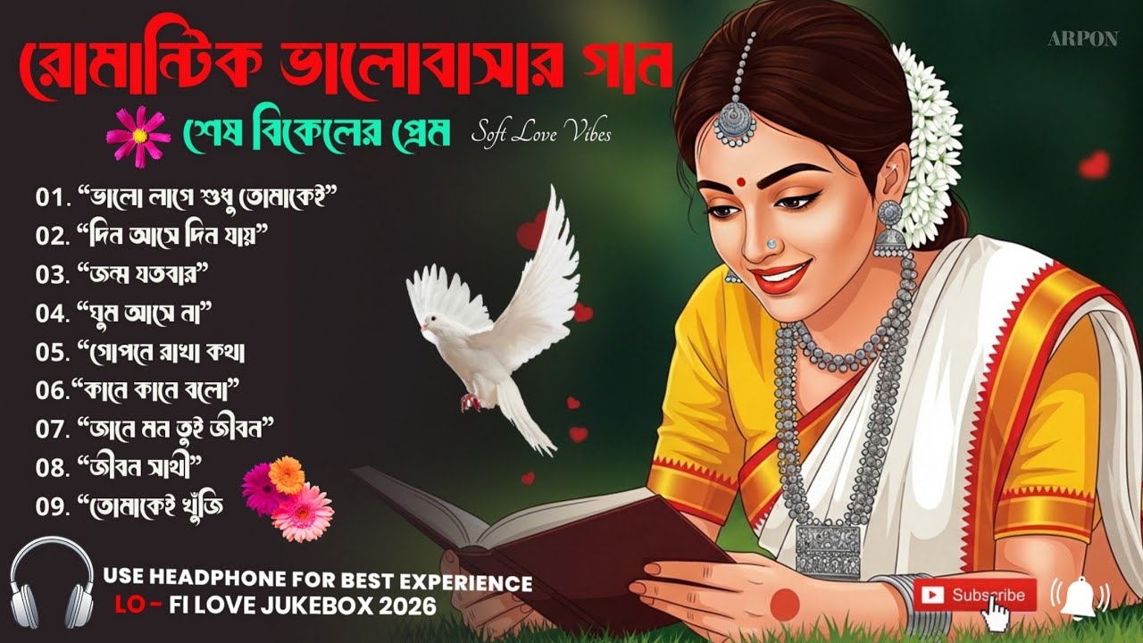 রোমান্টিক  ভালোবাসার বাংলা LoFi গান 💕 | Nonstop Bengali Romantic LoFi 2026 SA Drama House