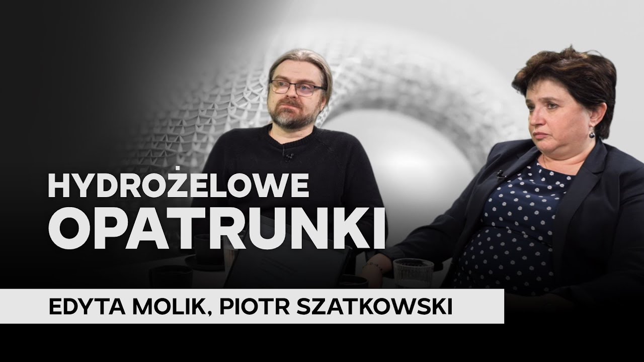 Hydrożelowe opatrunki - prof. dr hab. inż. E. Molik, dr inż. P. Szatkowski /Jacek Bańka Radio Kraków