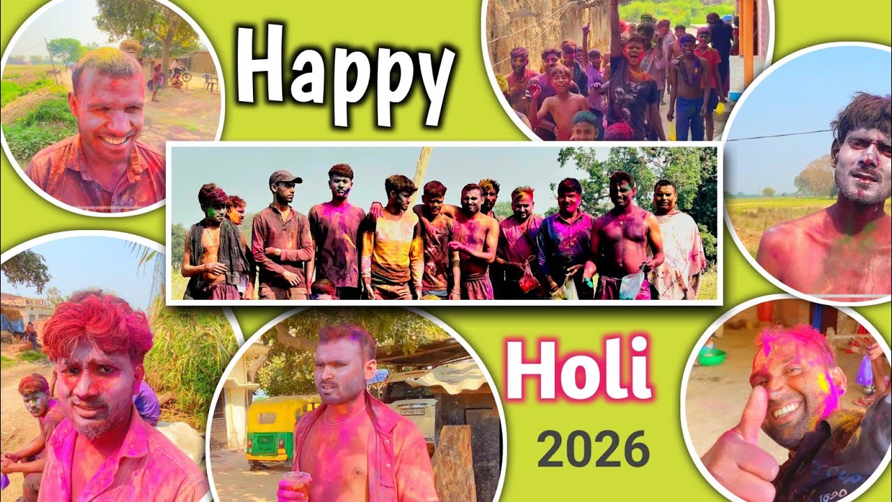 Satmesara Ki Holi || #rahuliyavlog09 #Holi 