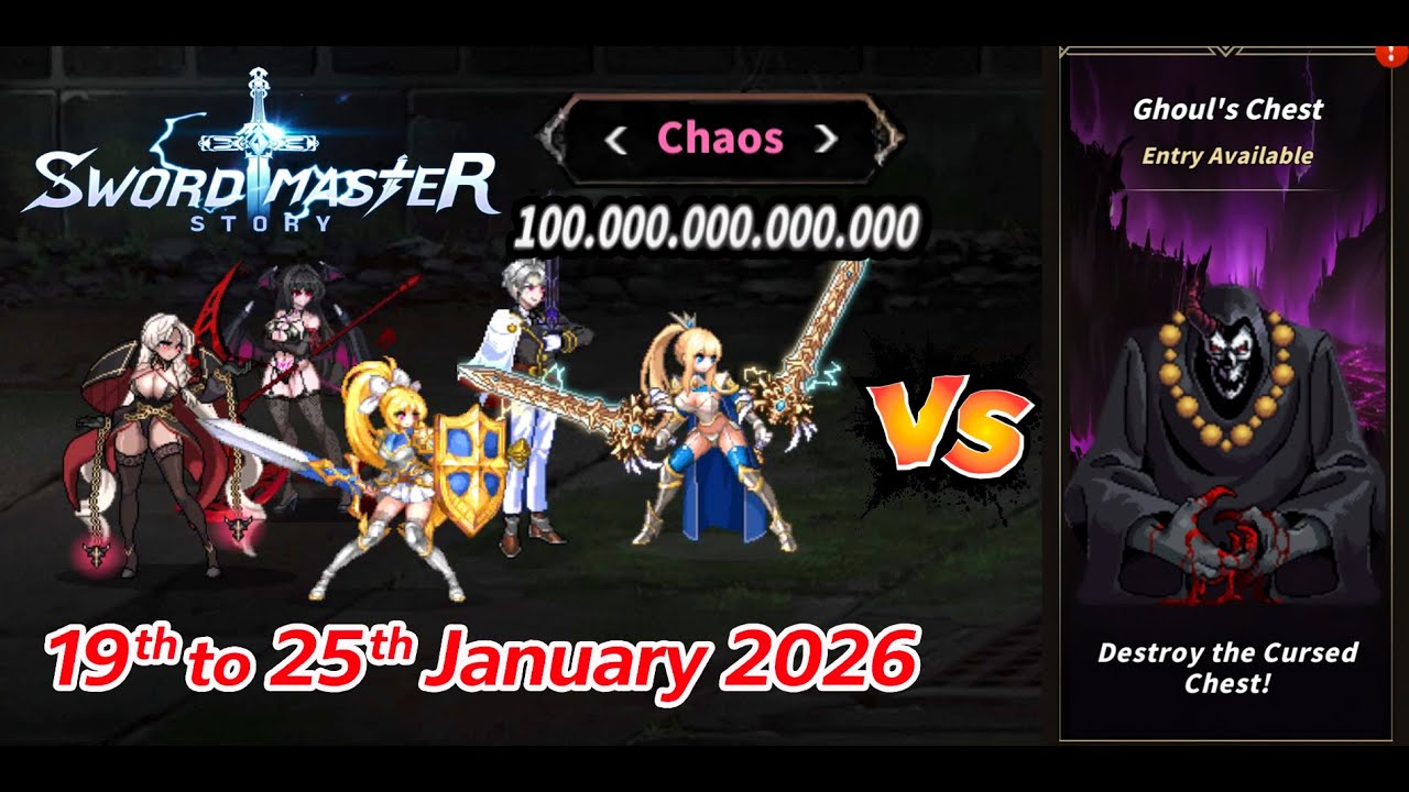 GHOUL CHEST ! - 19th to 25th January 2026
