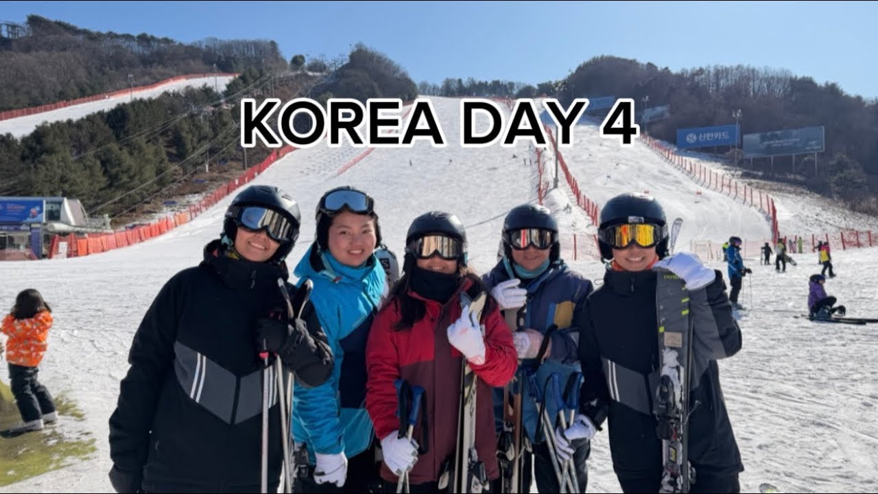 KOREA 🇰🇷 | VIVALDI SKI RESORT ⛷️🥶