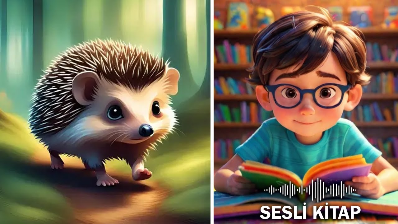 Yalnız Kirpi | Çocuk Hikayeleri | Eğitici Masallar | Hayal Gücü | Kitaplar | Çocuklar İçin Eğitim