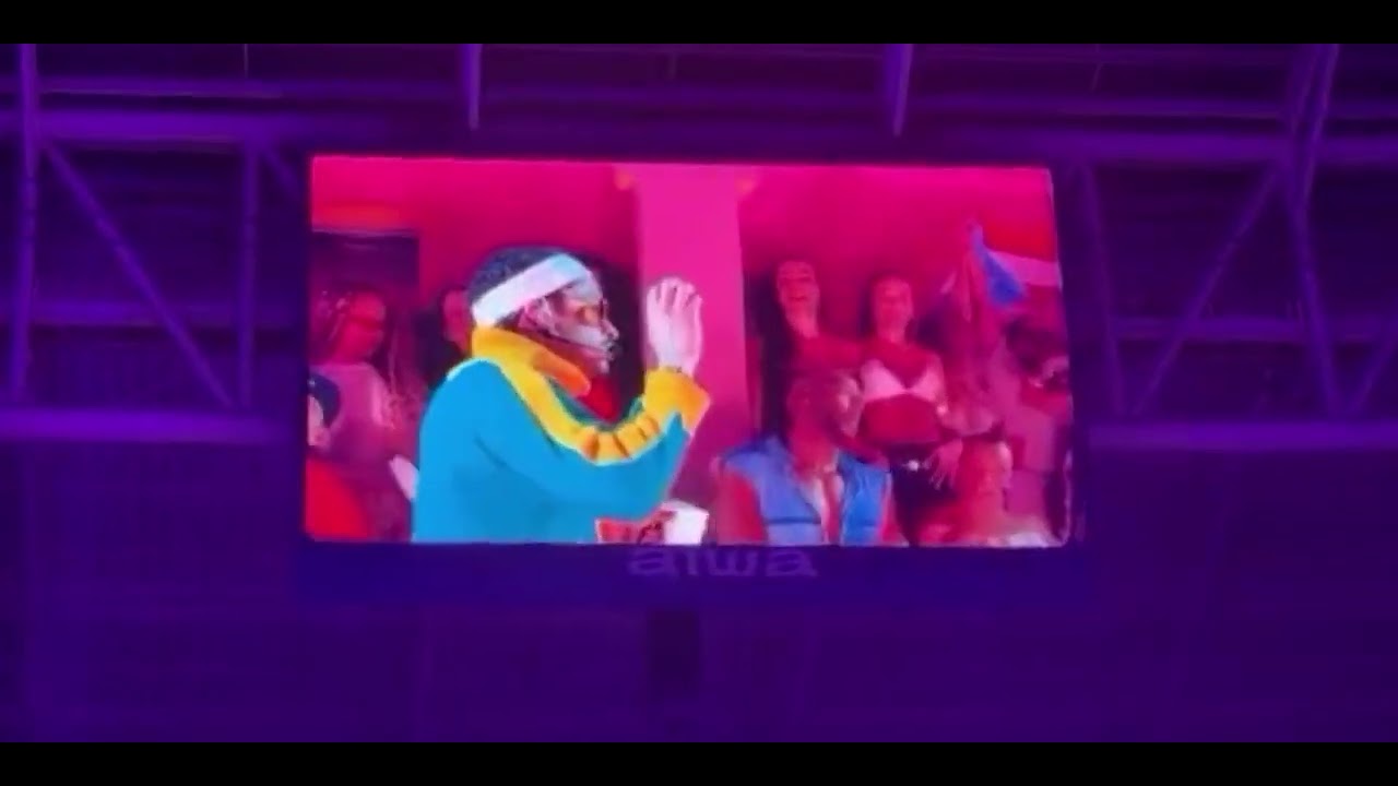 Bad Bunny and Rainao Performs 
