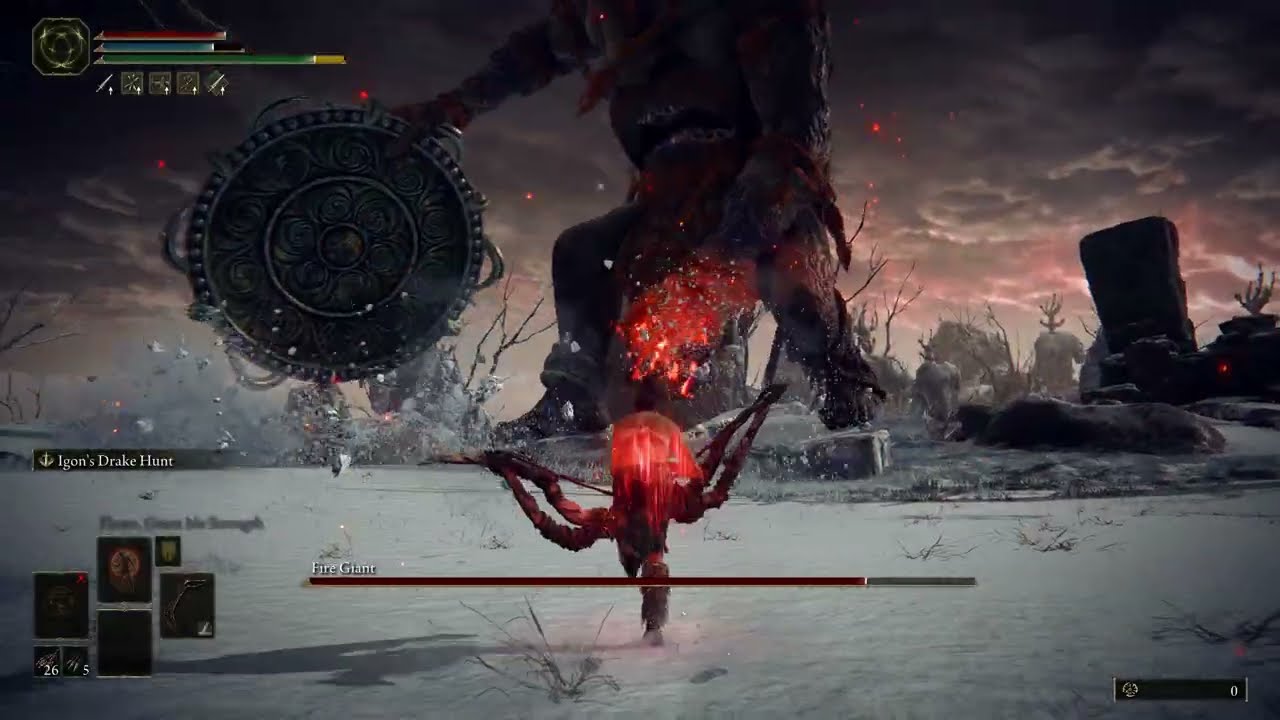 Fire Giant Bow Only No Hit